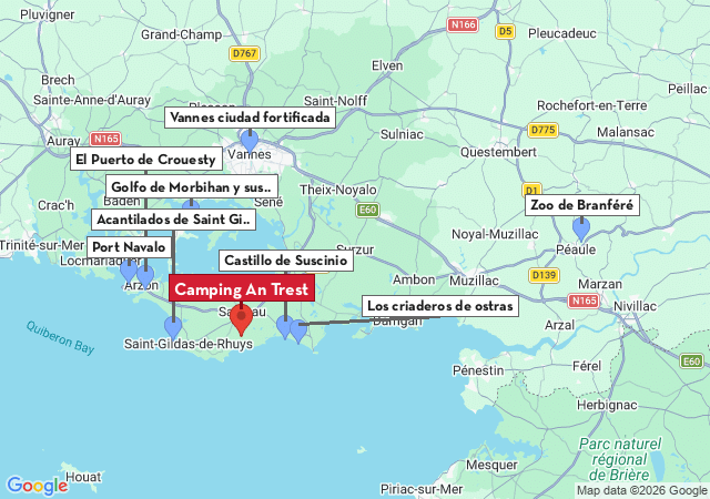 Mapa de ciudades para visitar