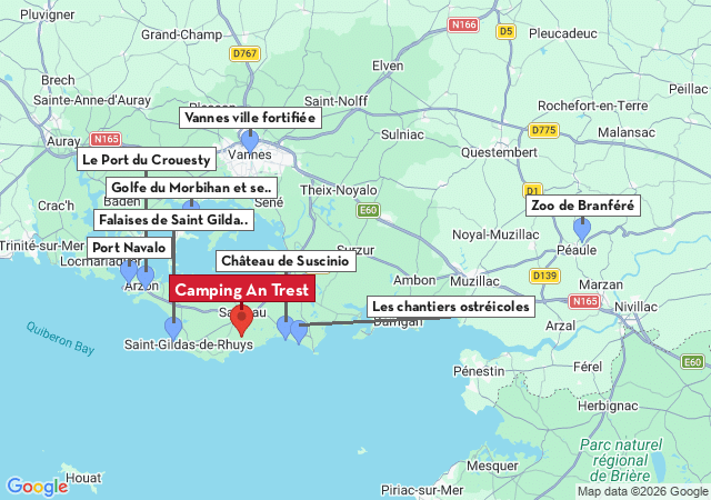 Carte des villes &agrave; visiter