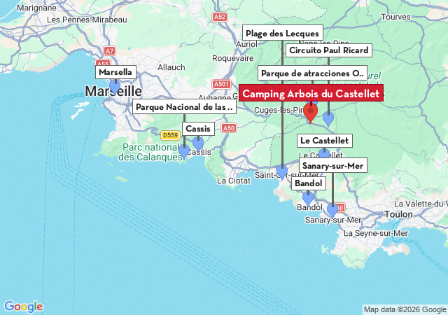 Mapa de ciudades para visitar