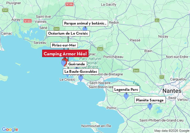 Mapa de ciudades para visitar