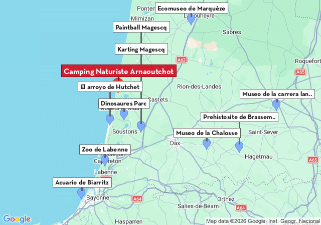 Mapa de ciudades para visitar