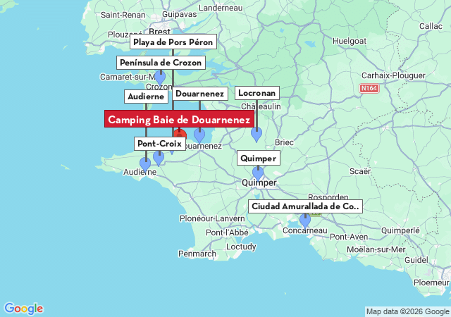 Mapa de ciudades para visitar