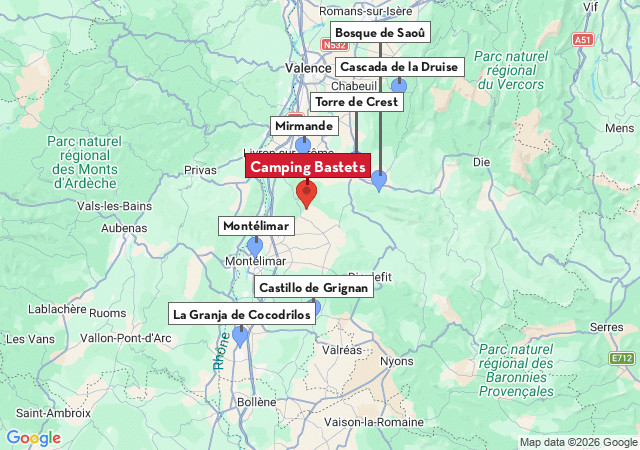 Mapa de ciudades para visitar