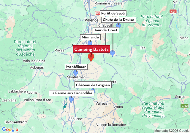 Carte des villes &agrave; visiter