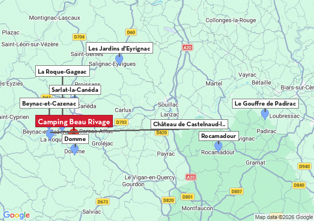 Carte des villes &agrave; visiter