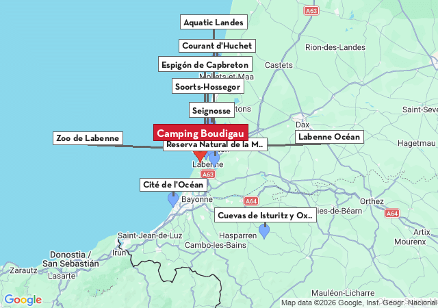 Mapa de ciudades para visitar