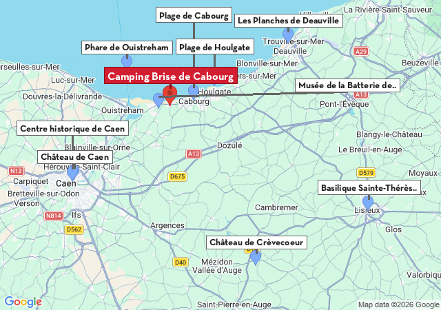 Carte des villes &agrave; visiter