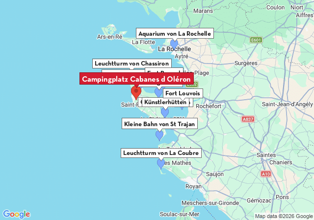 Karte der Sehensw&uuml;rdigkeiten