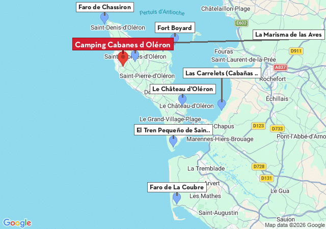 Mapa de ciudades para visitar