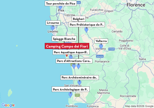Carte des villes &agrave; visiter