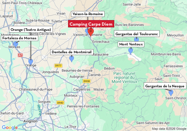 Mapa de ciudades para visitar