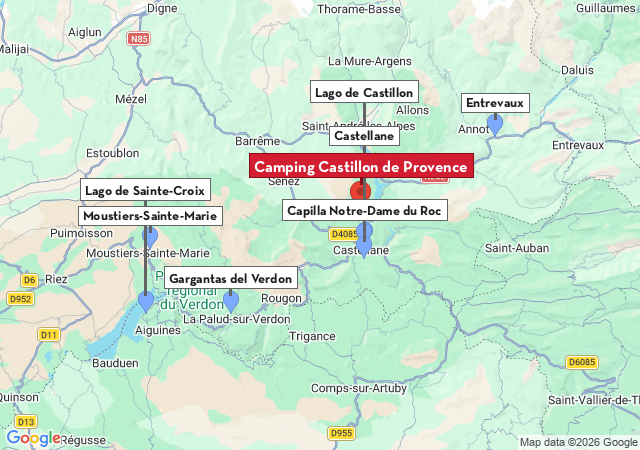 Mapa de ciudades para visitar