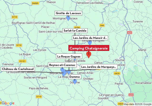 Carte des villes &agrave; visiter