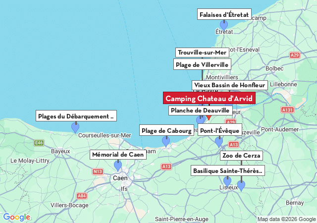Carte des villes &agrave; visiter