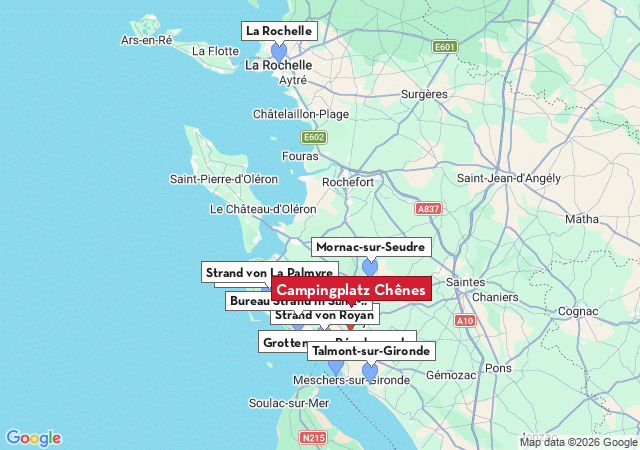 Karte der Sehensw&uuml;rdigkeiten