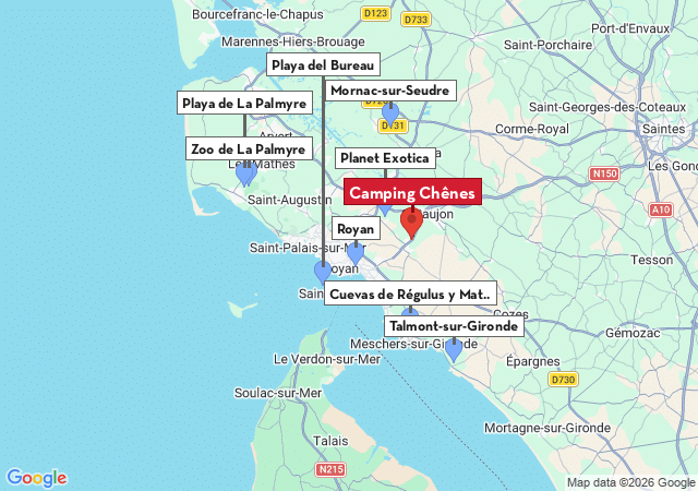Mapa de ciudades para visitar