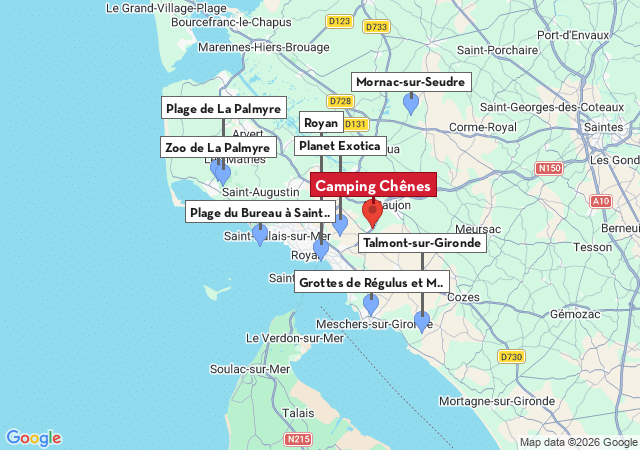 Carte des villes &agrave; visiter
