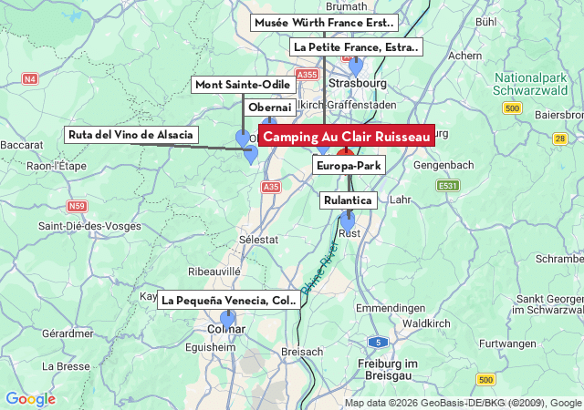 Mapa de ciudades para visitar
