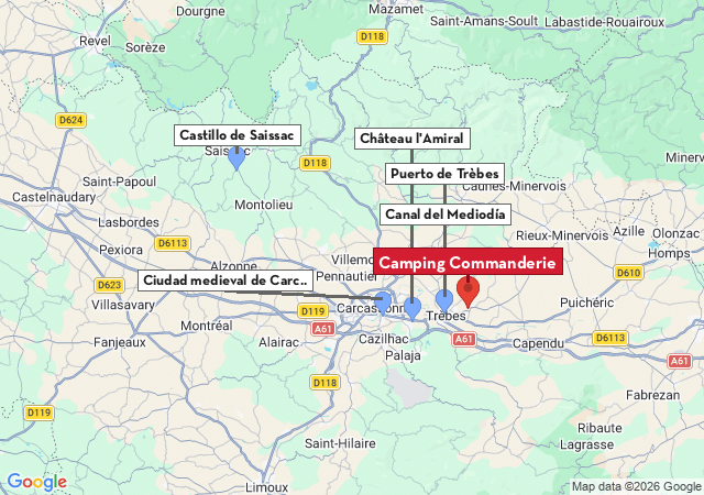 Mapa de ciudades para visitar