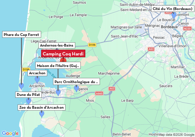 Carte des villes &agrave; visiter