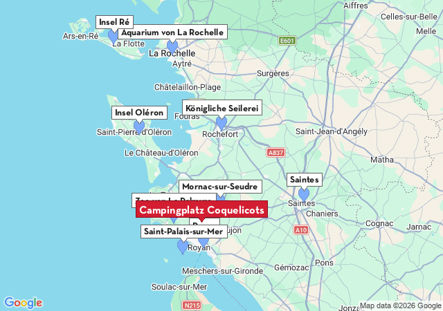 Karte der Sehensw&uuml;rdigkeiten