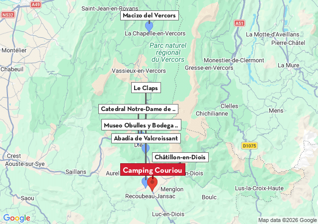 Mapa de ciudades para visitar