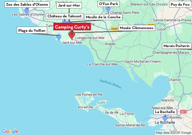 Carte des villes &agrave; visiter