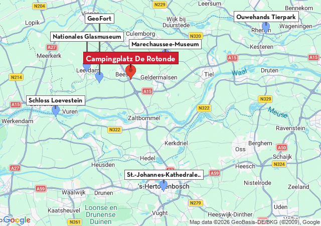 Karte der Sehensw&uuml;rdigkeiten