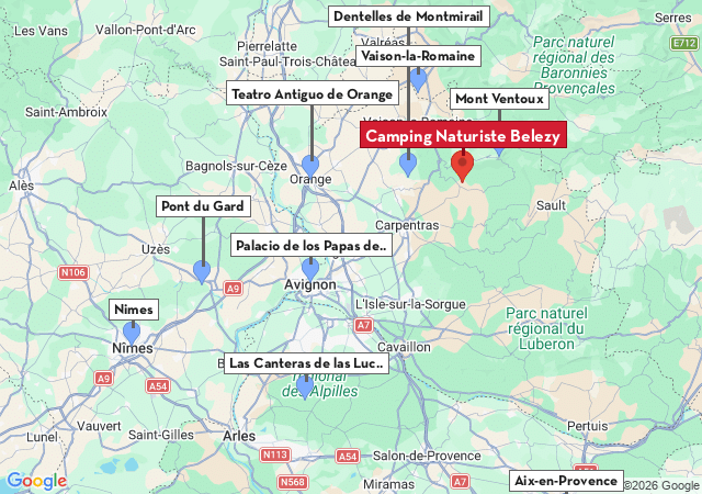 Mapa de ciudades para visitar