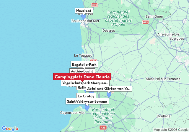 Karte der Sehensw&uuml;rdigkeiten