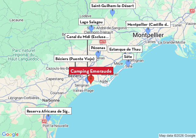 Mapa de ciudades para visitar