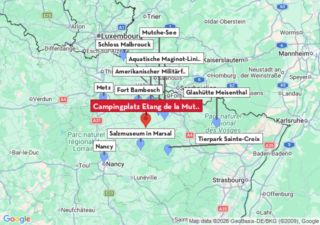 Karte der Sehenswürdigkeiten