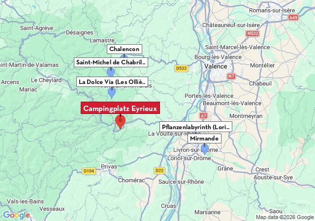 Karte der Sehensw&uuml;rdigkeiten