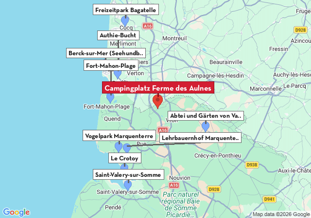 Karte der Sehensw&uuml;rdigkeiten