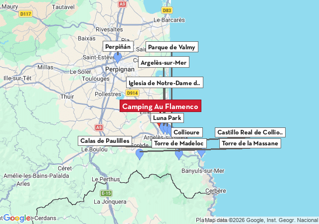 Mapa de ciudades para visitar