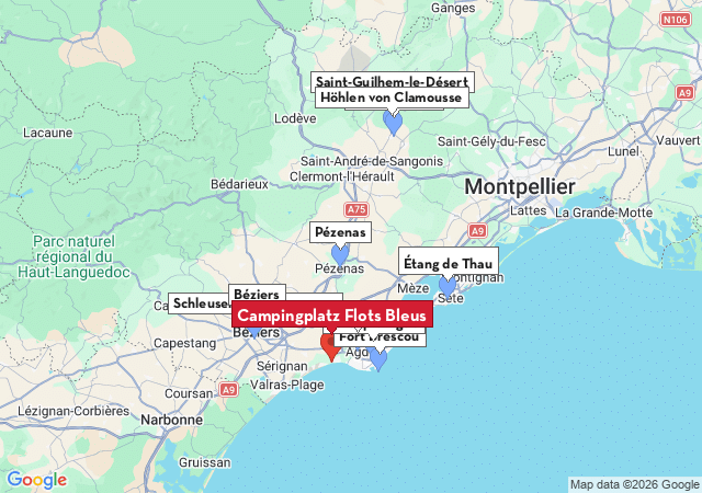 Karte der Sehensw&uuml;rdigkeiten