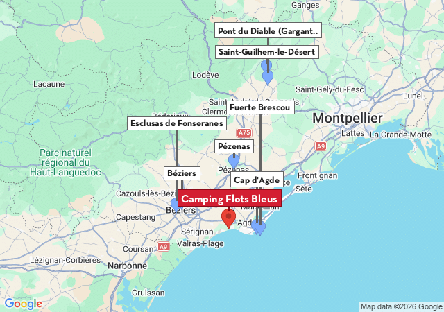 Mapa de ciudades para visitar