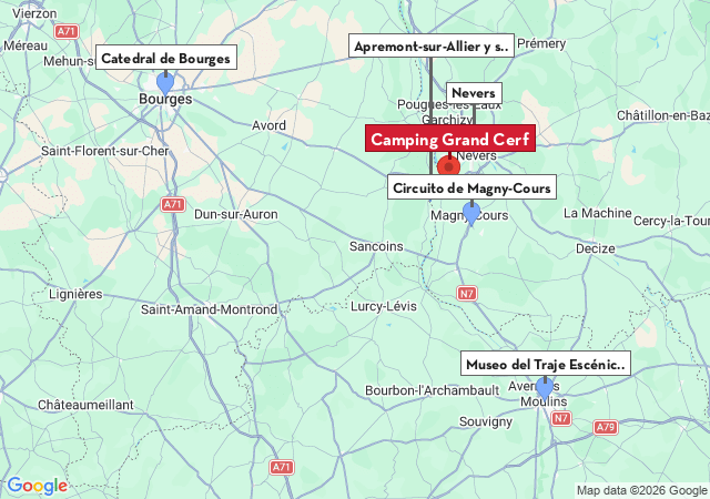 Mapa de ciudades para visitar