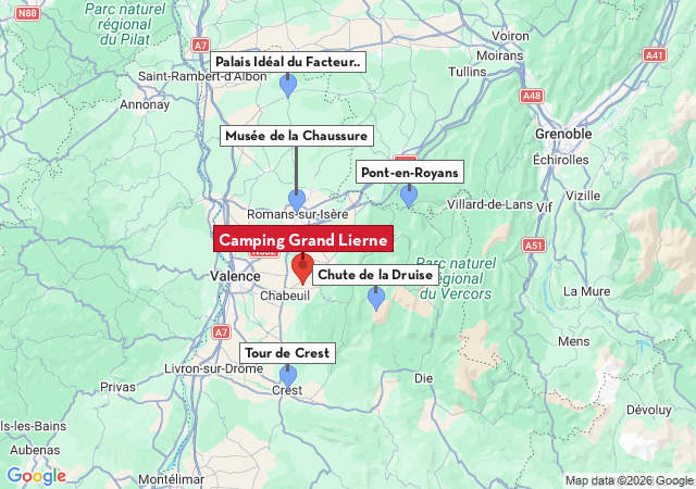 Carte des villes &agrave; visiter