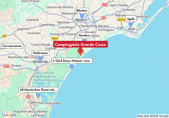 Karte der Sehensw&uuml;rdigkeiten