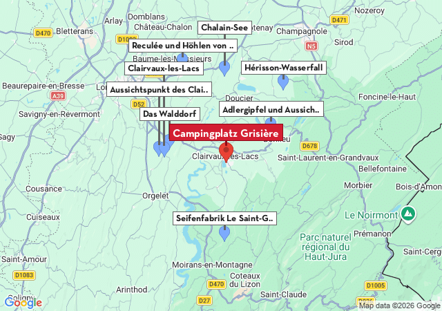 Karte der Sehensw&uuml;rdigkeiten