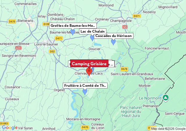 Carte des villes &agrave; visiter