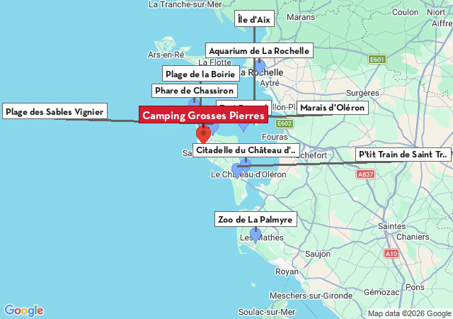 Carte des villes &agrave; visiter