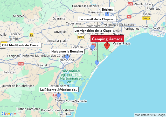 Carte des villes &agrave; visiter