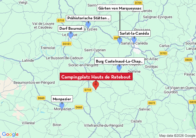 Karte der Sehenswürdigkeiten
