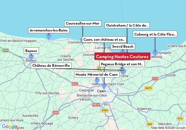 Carte des villes &agrave; visiter