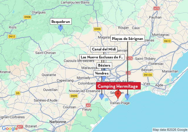 Mapa de ciudades para visitar
