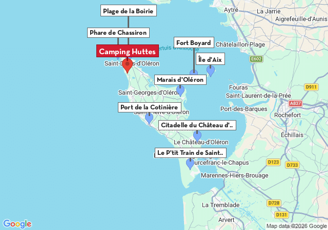 Carte des villes &agrave; visiter