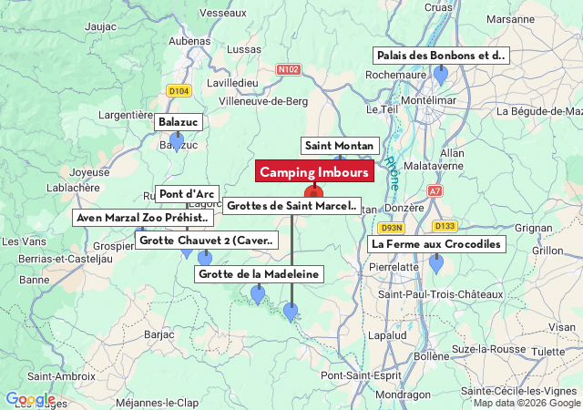Carte des villes &agrave; visiter