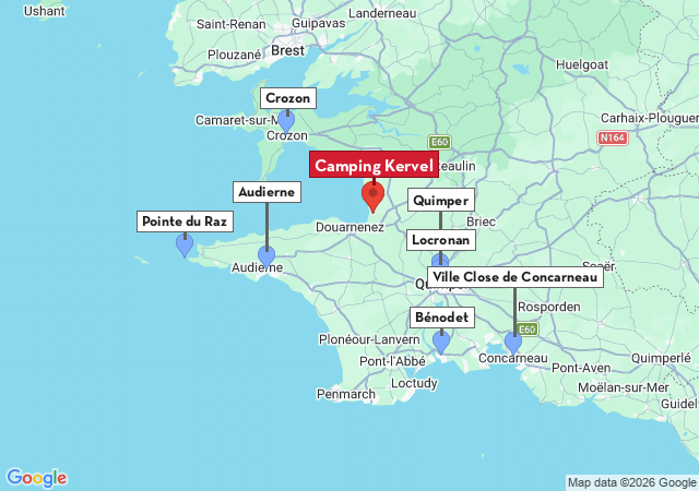Carte des villes &agrave; visiter